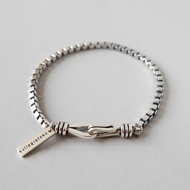 Silver Bracelet Female Couple Bracelet