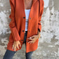 Casual Hooded Single-Breasted Cardigan Fashion Loose Solid Color Jacket Spring And Autumn Women's Clothing