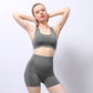 Fitness Yoga Sports Bra Shorts Suit New Polka Dot I-shaped Vest Yoga Clothes Women