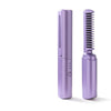 Professional Wireless Hair Straightener Curler Comb Fast Heating Negative Ion Straightening Curling Brush Hair Styling Tools